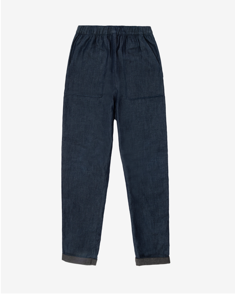 Pantalon en jean avec poches devant
